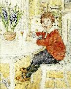 Carl Larsson portratt av lars erik painting